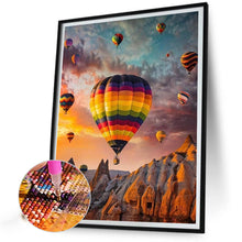 Load image into Gallery viewer, Hot Air Balloon 30*40CM(Canvas) Full Square Drill Diamond Painting
