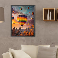 Load image into Gallery viewer, Hot Air Balloon 30*40CM(Canvas) Full Square Drill Diamond Painting
