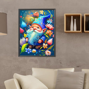 Gnome 30*40CM(Canvas) Full Round Drill Diamond Painting