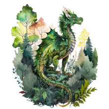 Load image into Gallery viewer, Huancan - Pterosaur - 50*60CM 11CT 3 Stamped Cross Stitch
