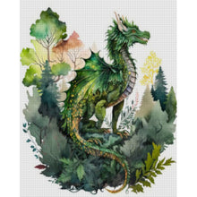 Load image into Gallery viewer, Huancan - Pterosaur - 50*60CM 11CT 3 Stamped Cross Stitch
