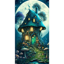 Load image into Gallery viewer, Huancan - Tree House - 40*70CM 16CT 2 Stamped Cross Stitch
