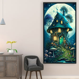 Huancan - Tree House - 40*70CM 16CT 2 Stamped Cross Stitch