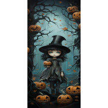 Load image into Gallery viewer, Halloween Forest Witch 30*70CM(Canvas) Full Round Drill Diamond Painting
