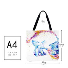 Load image into Gallery viewer, Canvas Bag-Elephant 40*40CM
