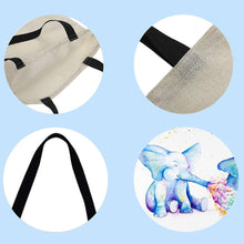 Load image into Gallery viewer, Canvas Bag-Elephant 40*40CM
