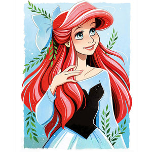 Disney Princess 40*50CM(Canvas) Full Round Drill Diamond Painting