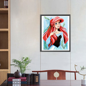 Disney Princess 40*50CM(Canvas) Full Round Drill Diamond Painting