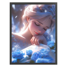 Load image into Gallery viewer, Yishu - Mermaid Princess Ariel - 50*65CM 11CT 3 Stamped Cross Stitch
