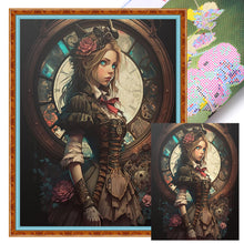 Load image into Gallery viewer, Huancan - Alice In Wonderland - 50*65CM 11CT 3 Stamped Cross Stitch
