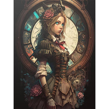 Load image into Gallery viewer, Huancan - Alice In Wonderland - 50*65CM 11CT 3 Stamped Cross Stitch
