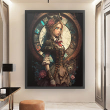 Load image into Gallery viewer, Huancan - Alice In Wonderland - 50*65CM 11CT 3 Stamped Cross Stitch
