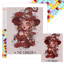 Load image into Gallery viewer, Cancer Witch 30*40CM(Picture) Full Square Drill Diamond Painting
