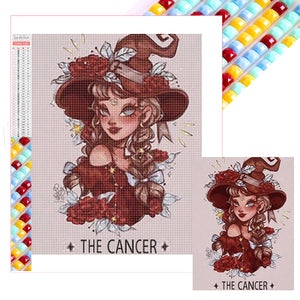Cancer Witch 30*40CM(Picture) Full Square Drill Diamond Painting