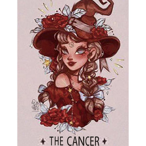 Cancer Witch 30*40CM(Picture) Full Square Drill Diamond Painting