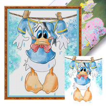 Load image into Gallery viewer, Yishu - Donald Duck - 40*50CM 11CT 3 Stamped Cross Stitch
