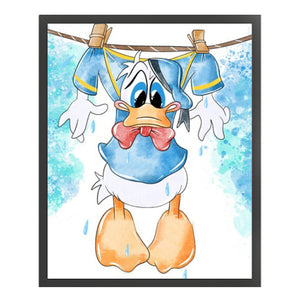Yishu - Donald Duck - 40*50CM 11CT 3 Stamped Cross Stitch