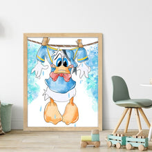 Load image into Gallery viewer, Yishu - Donald Duck - 40*50CM 11CT 3 Stamped Cross Stitch
