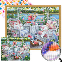 Load image into Gallery viewer, Idyll 50*40CM(Picture) Full Round Drill Diamond Painting
