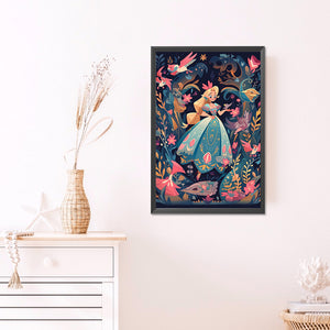 Wonderland Girl 40*60CM(Picture) Full Round Drill Diamond Painting
