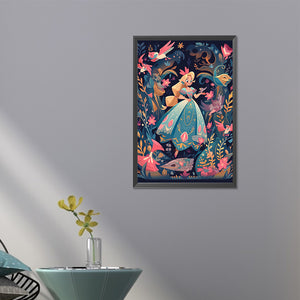 Wonderland Girl 40*60CM(Picture) Full Round Drill Diamond Painting