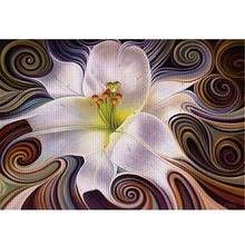 Load image into Gallery viewer, Yishu - Abstract Flowers - 60*45CM 11CT 3 Stamped Cross Stitch
