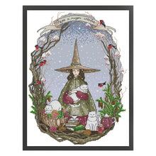 Load image into Gallery viewer, Joy Sunday - Magic World: Winter - 31*41CM 14CT 2 Stamped Cross Stitch
