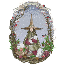 Load image into Gallery viewer, Joy Sunday - Magic World: Winter - 31*41CM 14CT 2 Stamped Cross Stitch
