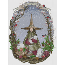 Load image into Gallery viewer, Joy Sunday - Magic World: Winter - 31*41CM 14CT 2 Stamped Cross Stitch
