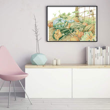 Load image into Gallery viewer, Joy Sunday - Pumpkin Five - 45*33CM 14CT 2 Stamped Cross Stitch
