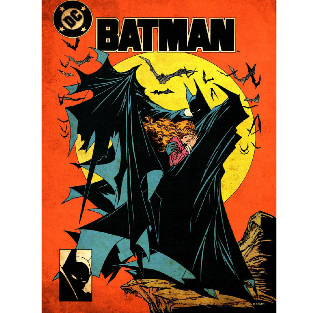 Batman 30*40CM(Canvas) Full Round Drill Diamond Painting