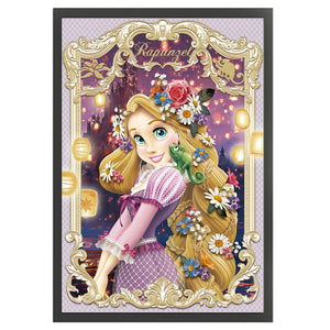 Yishu - Rapunzel - 40*58CM 11CT 3 Stamped Cross Stitch