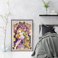 Load image into Gallery viewer, Yishu - Rapunzel - 40*58CM 11CT 3 Stamped Cross Stitch
