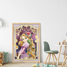 Load image into Gallery viewer, Yishu - Rapunzel - 40*58CM 11CT 3 Stamped Cross Stitch
