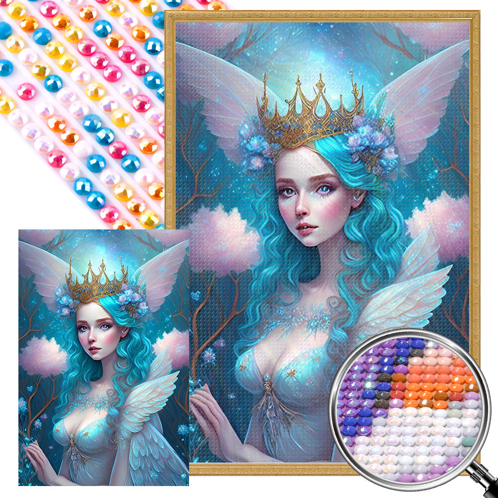 Fairies 40*60CM(Picture) Full Round Drill Diamond Painting