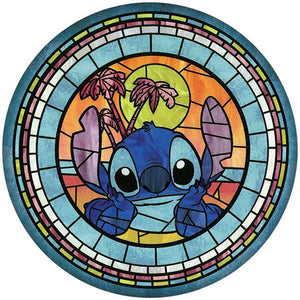DIY - Glass Painting - Stitch - 40*40CM 11CT 3 Stamped Cross Stitch