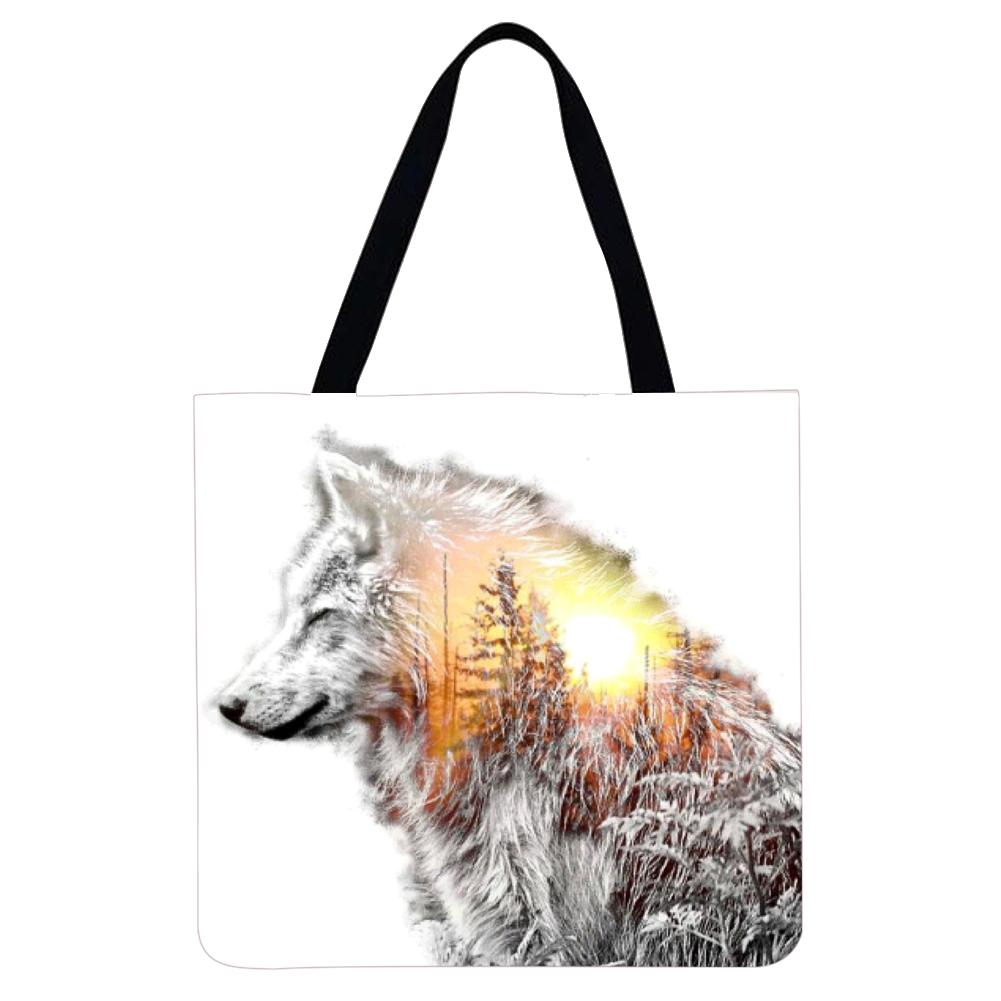 Canvas Bag-Wolf 40*40CM