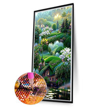 Load image into Gallery viewer, Dreamlike Greenery 40*70CM(Picture) Full Round Drill Diamond Painting
