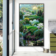 Load image into Gallery viewer, Dreamlike Greenery 40*70CM(Picture) Full Round Drill Diamond Painting
