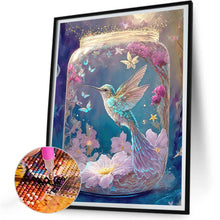 Load image into Gallery viewer, Hummingbird In A Jar 30*40CM(Canvas) Full Round Drill Diamond Painting

