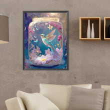 Load image into Gallery viewer, Hummingbird In A Jar 30*40CM(Canvas) Full Round Drill Diamond Painting
