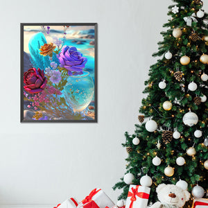 Seaside Romance 30*40CM(Canvas) Full Round Drill Diamond Painting