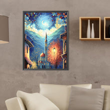 Load image into Gallery viewer, Nighttime Neighborhood 30*40CM(Canvas) Full Round Drill Diamond Painting
