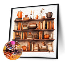 Load image into Gallery viewer, Locker And Pumpkin 40*40CM(Canvas) Full Round Drill Diamond Painting
