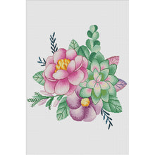 Load image into Gallery viewer, Spring Brand - Dream Garden - 50*75CM 11CT 3 Stamped Cross Stitch
