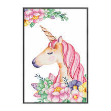 Load image into Gallery viewer, Spring Brand - Dream Garden - 50*75CM 11CT 3 Stamped Cross Stitch
