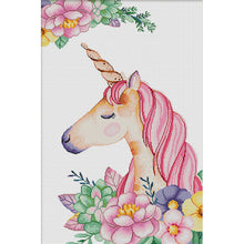 Load image into Gallery viewer, Spring Brand - Dream Garden - 50*75CM 11CT 3 Stamped Cross Stitch
