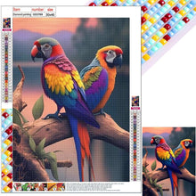 Load image into Gallery viewer, Parrot 30*40CM(Canvas) Full Square Drill Diamond Painting
