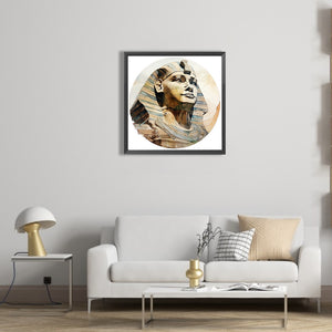 Sphinx 30*30CM(Picture) Full Round Drill Diamond Painting