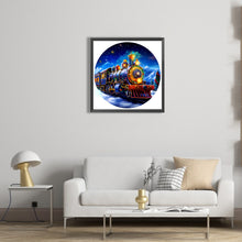 Load image into Gallery viewer, Christmas Train 30*30CM(Picture) Full Round Drill Diamond Painting
